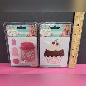 Signature Collection Sara Davies Vintage Tea Party 2 Dies Sets (0084)